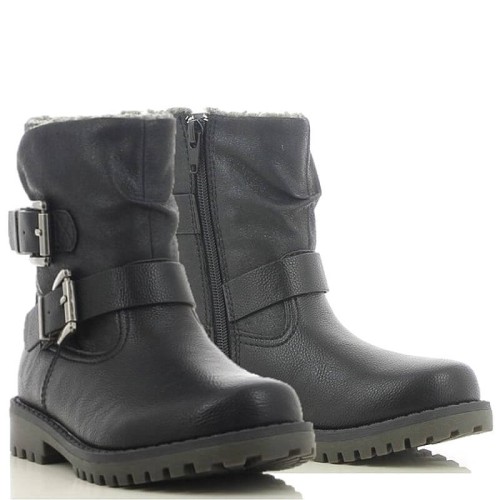 P6672B Girl's Boots SPROX Black P6672B Girl's Boots SPROX Black