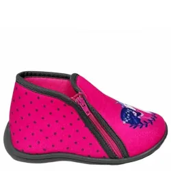 P6678F Κοριτσίστικο Παντοφλάκι FAME Φουξ