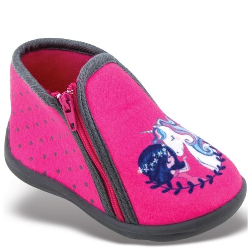 P6678F Girl's Slippers FAME Fuchsia P6678F Girl's Slippers FAME Fuchsia