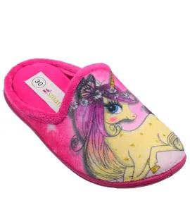 P6681F Κοριτσίστικο Παντοφλάκι SMART KIDS Φουξ