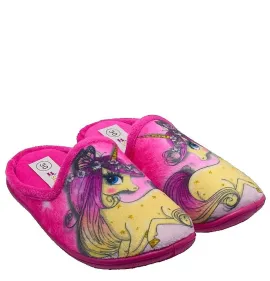 P6681F Κοριτσίστικο Παντοφλάκι SMART KIDS Φουξ