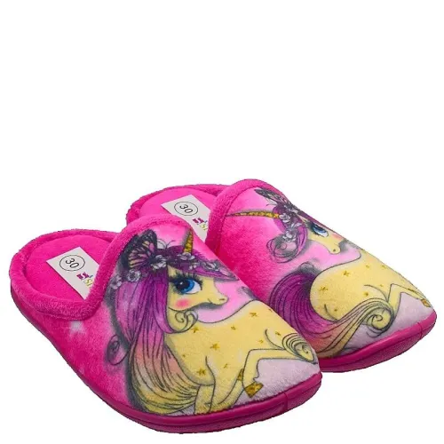 P6681F Girl's Slippers SMART KIDS Fuchsia