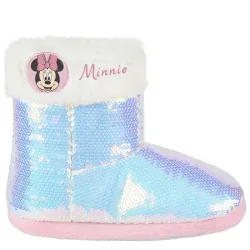 P6693LB Κοριτσίστικο Παντοφλάκι DISNEY MINNIE Σιέλ