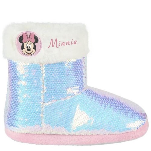 P6693LB Girl's Slippers DISNEY MINNIE Light Blue P6693LB Girl's Slippers DISNEY MINNIE Light Blue