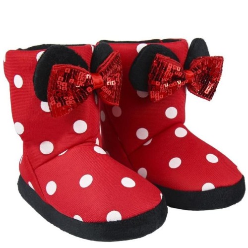 P6704R Girl's Slippers DISNEY MINNIE Red P6704R Girl's Slippers DISNEY MINNIE Red