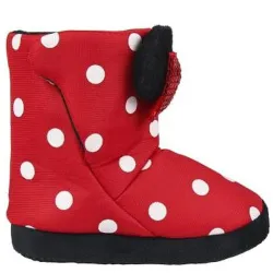 P6704R Girl's Slippers DISNEY MINNIE Red
