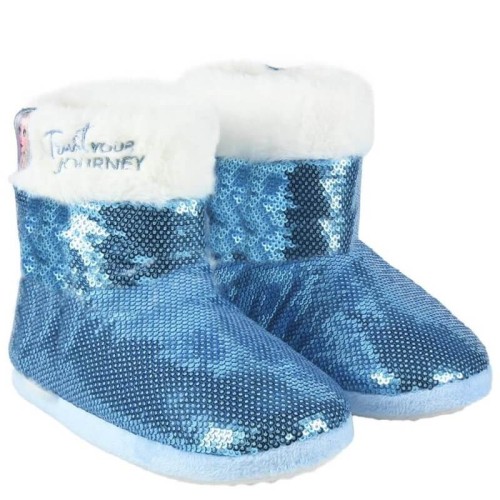 P6710LB Girl's Slippers DISNEY FROZEN Light Blue P6710LB Girl's Slippers DISNEY FROZEN Light Blue
