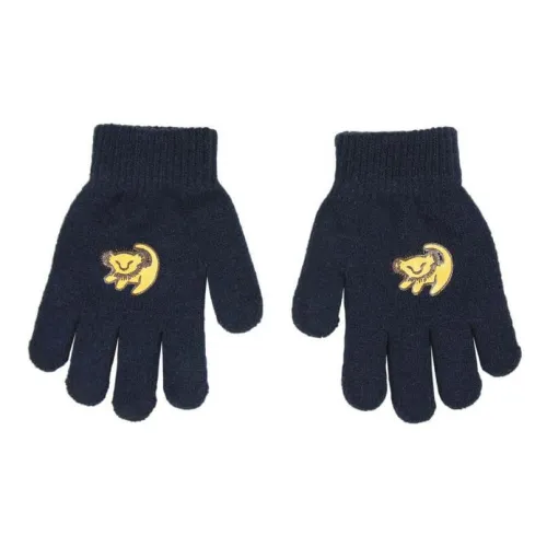 P6716BL Boy's Cap-Gloves Set DISNEY LION KING Blue