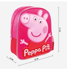 P6728F Κοριτσίστικη Τσάντα Πλάτης DISNEY PEPPA Φουξ P6728F Κοριτσίστικη Τσάντα Πλάτης DISNEY PEPPA Φουξ