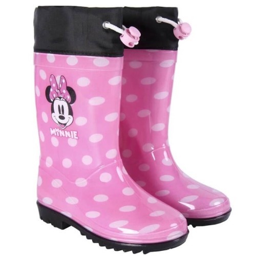 P6746P Girl's Rainboots DISNEY MINNIE Pink P6746P Girl's Rainboots DISNEY MINNIE Pink