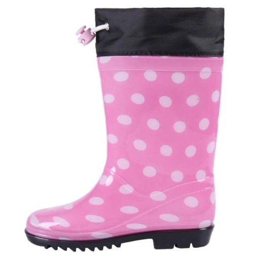 P6746P Girl's Rainboots DISNEY MINNIE Pink P6746P Girl's Rainboots DISNEY MINNIE Pink