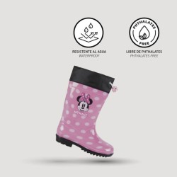 P6746P Girl's Rainboots DISNEY MINNIE Pink