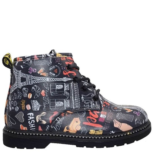 P6755B Girl's Boots SMART KIDS Black P6755B Girl's Boots SMART KIDS Black