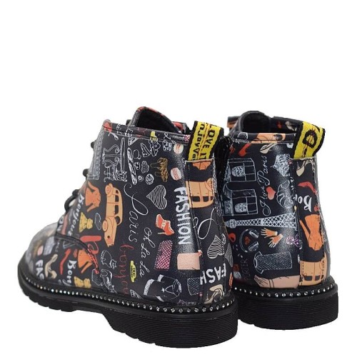 P6755B Girl's Boots SMART KIDS Black P6755B Girl's Boots SMART KIDS Black