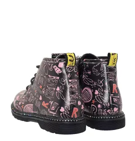 P6755P Κοριτσίστικο Μποτάκι SMART KIDS Ροζ