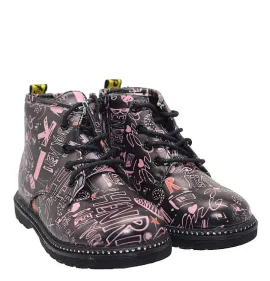 P6755P Κοριτσίστικο Μποτάκι SMART KIDS Ροζ