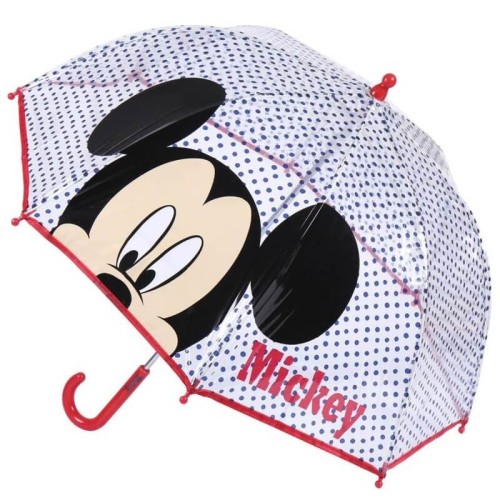 P6761R Αγορίστικη Ομπρέλα DISNEY MICKEY Κόκκινο