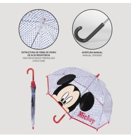 P6761R Αγορίστικη Ομπρέλα DISNEY MICKEY Κόκκινο P6761R Αγορίστικη Ομπρέλα DISNEY MICKEY Κόκκινο