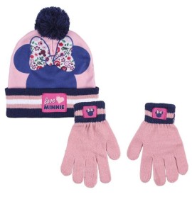 P6789P Κοριτσίστικο Σετ Σκουφάκι-Γάντια DISNEY MINNIE Ροζ P6789P Κοριτσίστικο Σετ Σκουφάκι-Γάντια DISNEY MINNIE Ροζ