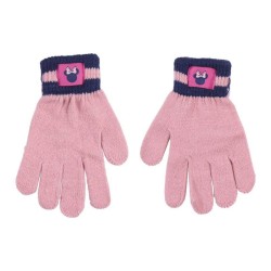 P6789P Girl's Cap-Gloves Set DISNEY MINNIE Pink