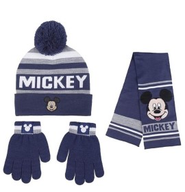 P6790BL Αγορίστικο Σετ Σκουφάκι-Γάντια-Κασκόλ DISNEY MICKEY Μπλε  P6790BL Αγορίστικο Σετ Σκουφάκι-Γάντια-Κασκόλ DISNEY MICKEY Μπλε
