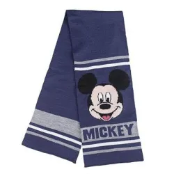P6790BL Boy's Cap-Gloves-Scarf Set DISNEY MICKEY Blue 