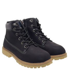 P6800B Αγορίστικο Μποτάκι  SMART KIDS Μαύρο P6800B Αγορίστικο Μποτάκι  SMART KIDS Μαύρο