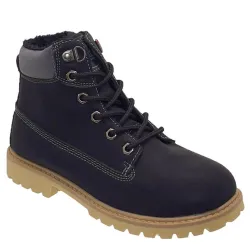 P6800B Αγορίστικο Μποτάκι  SMART KIDS Μαύρο