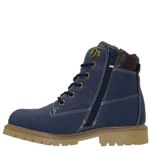 P6800BL Αγορίστικο Μποτάκι  SMART KIDS Μπλε