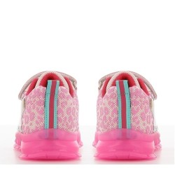 P6807P Girl's Sneakers With Lights DISNEY LOL Pink