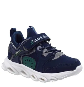 P6818BL  Boy's Sneakers SMART KIDS Blue