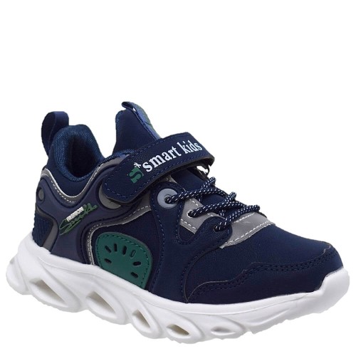 P6818BL   Αγορίστικο Sneakers  SMART KIDS Μπλε P6818BL   Αγορίστικο Sneakers  SMART KIDS Μπλε