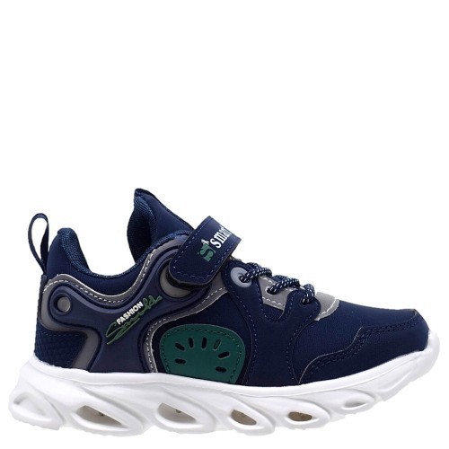 P6818BL   Αγορίστικο Sneakers  SMART KIDS Μπλε P6818BL   Αγορίστικο Sneakers  SMART KIDS Μπλε