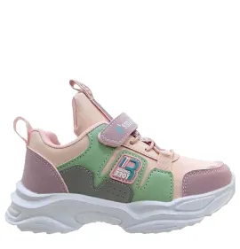 P6819P Κοριτσίστικο Sneakers SMART KIDS Ροζ