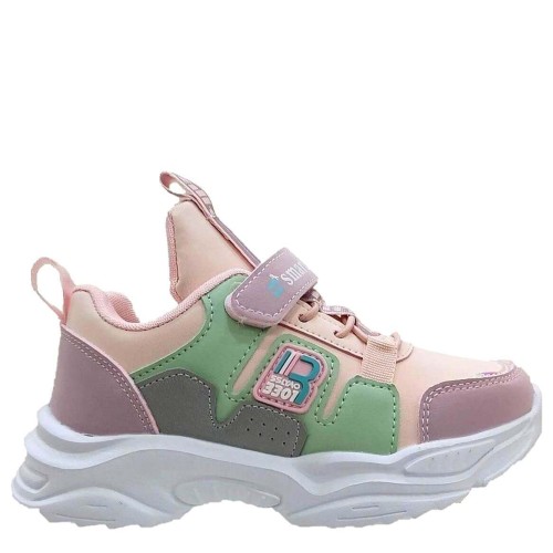 P6819P Girl's Sneakers SMART KIDS Pink P6819P Girl's Sneakers SMART KIDS Pink
