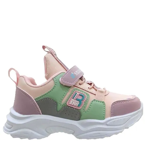 P6819P Κοριτσίστικο Sneakers SMART KIDS Ροζ P6819P Κοριτσίστικο Sneakers SMART KIDS Ροζ