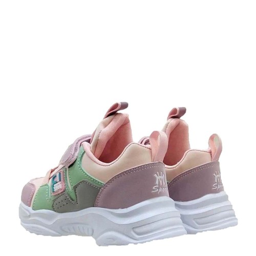P6819P Girl's Sneakers SMART KIDS Pink P6819P Girl's Sneakers SMART KIDS Pink