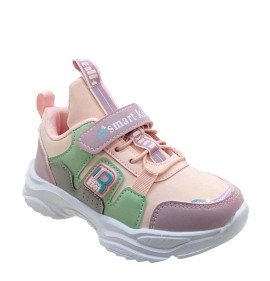 P6819P Κοριτσίστικο Sneakers SMART KIDS Ροζ P6819P Κοριτσίστικο Sneakers SMART KIDS Ροζ