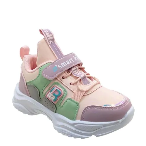 P6819P Κοριτσίστικο Sneakers SMART KIDS Ροζ P6819P Κοριτσίστικο Sneakers SMART KIDS Ροζ