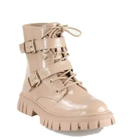 P6821BE Κοριτσίστικο Μποτάκι SMART KIDS Μπεζ