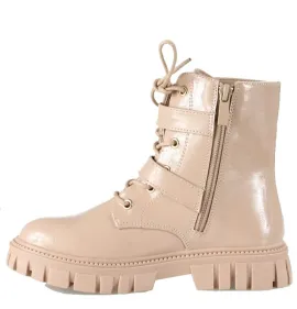 P6821BE Κοριτσίστικο Μποτάκι SMART KIDS Μπεζ