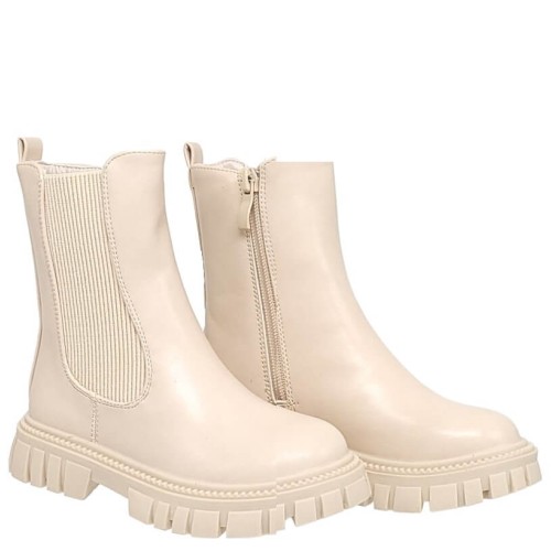 P6822BE Girl's Boots SMART KIDS Beige P6822BE Girl's Boots SMART KIDS Beige