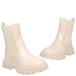 P6822BE Girl's Boots SMART KIDS Beige