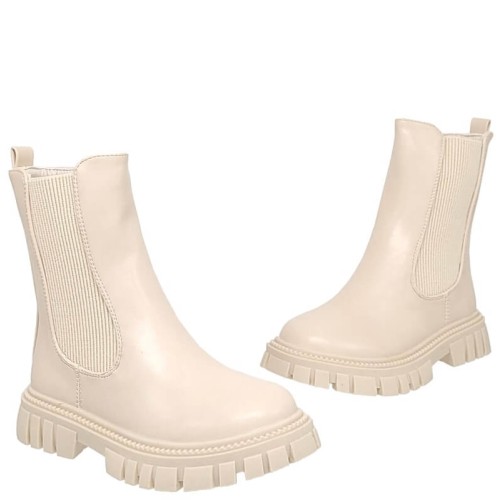 P6822BE Girl's Boots SMART KIDS Beige P6822BE Girl's Boots SMART KIDS Beige