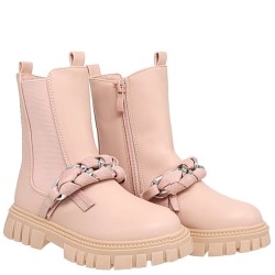 P6823P Girl's Boots SMART KIDS Pink