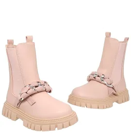 P6823P Κοριτσίστικο Μποτάκι SMART KIDS Ροζ