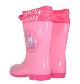 P6829P Κοριτσίστικο Γαλοτσάκι DISNEY Unicorn Ροζ