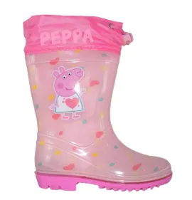 P6830P Κοριτσίστικο Γαλοτσάκι DISNEY Peppa ΡΟΖ