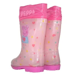 P6830P Κοριτσίστικο Γαλοτσάκι DISNEY Peppa ΡΟΖ