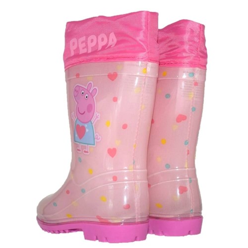 P6830P Girl's Rainboots DISNEY Peppa Pink  P6830P Girl's Rainboots DISNEY Peppa Pink